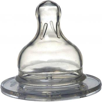 Vital bebé de flujo de aire 492330 Tetas de succión para Alimentar silicona Botella Fast Liquid Discharge Conjunto de 2