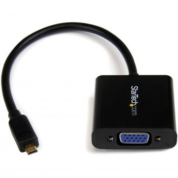 StarTech.com MCHD2VGAE2 - Adaptador conversor activo de video Micro HDMI a VGA