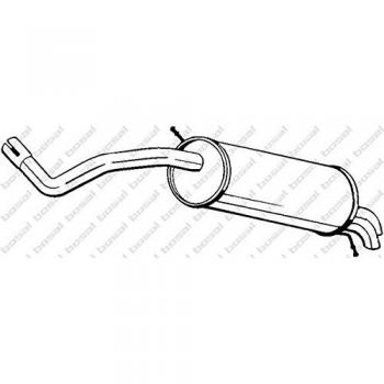 Bosal 278-033 End Silencer