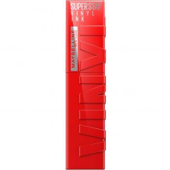 Maybelline Super Stay Vinyl Ink 25 Red Hot Pintalabios Líquido Efecto Vinilo 4.2 ml