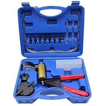 LLCTOOLS Dispositivo de purga de frenos para coche, aire comprimido, bomba de vacío, herramienta especial para coche, cambio de líquido de frenos, purga de frenos para coche/moto