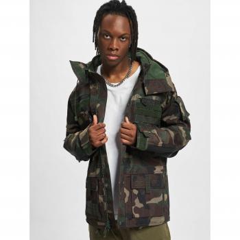Chaqueta entre-tiempo de Brandit - Performance Jacket - S XXL - para Hombre - camuflaje woodland