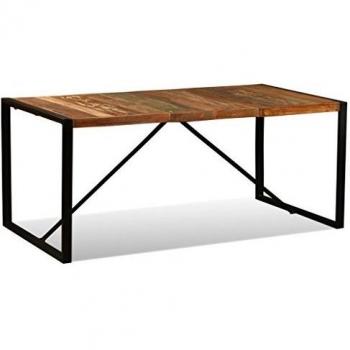 vidaXL Dining Table Solid Reclaimed Wood 180 cm