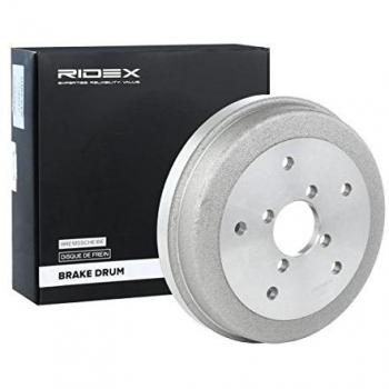 Tambor de freno RIDEX 123B0057 para Suzuki Samurai SUV (SJ_) - Par trasero, incluye referencias 4351184CA0, 43511A80001, 43511A83001