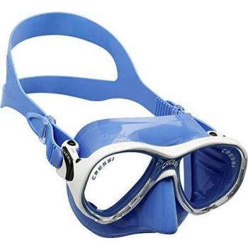 Cressi Marea Jr New Máscara, Unisex niños, Azul, 7-13 años