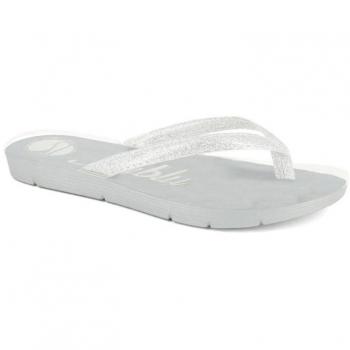 Chancla de mujer Inblu ME40 plata, características: diseño elegante, material ligero y cómodo, suela antideslizante, plantilla acolchada para mayor confort