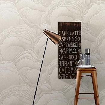 Papel Tapiz Vlies Steinoptik Estructura Crema Beige Brillante 0.53 x 10.05 m