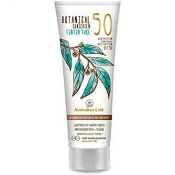Australian Gold Botanical Tinted Face Toning Protective Cream SPF 50 Medium 88 ml