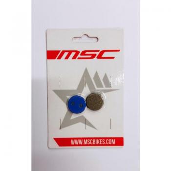 Pastillas de Freno MSC E-Scooter Ceramic - Pastillas de freno cerámicas diseñadas específicamente para scooters eléctricos, ofrecen un alto rendimiento y durabilidad, reducen el desgaste del disco de freno, son resistentes a altas temperaturas
