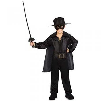 DISFRAZ ZORRO NIÑO TALLA 3-4 AÑOS TAMAÑO INFANTIL