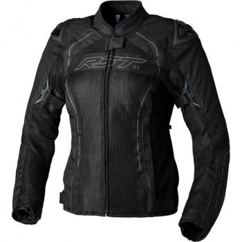 RST S1 Mesh Chaqueta de Moto Textil Negra