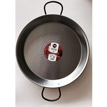 VAELLO Paellera de Acero Pulido 38cm