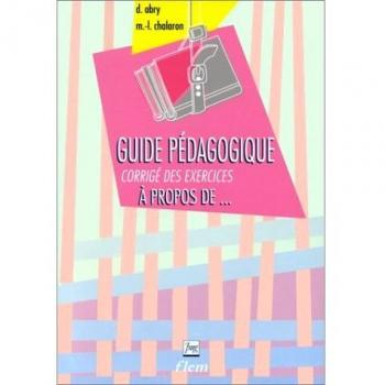 Guía de Correcciones A Propos De