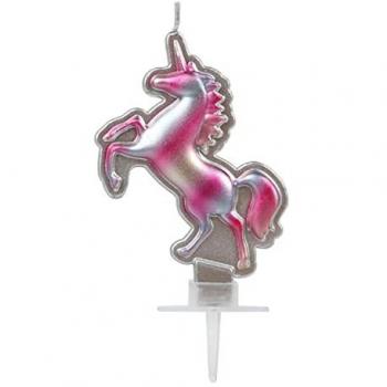 Vela Unicornio 15x9cm
