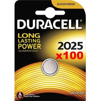 Pila duracell alcalina cr2025 blister 1 boton