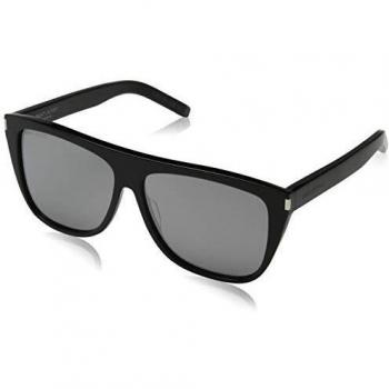 Saint Laurent SL 1 Sunglasses, Black unisex, Size: 59 MM
