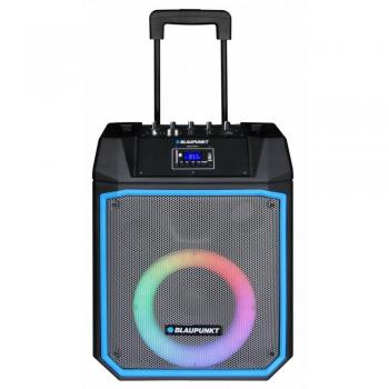 Altavoz Blaupunkt MB08.2 de 1 vía, negro y azul inalámbrico de 600W