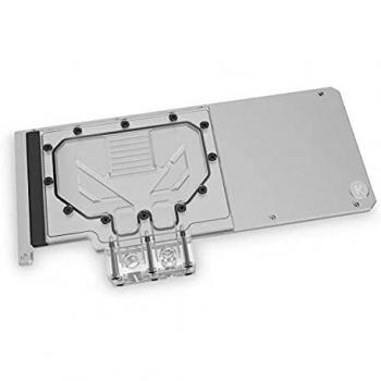 Placa posterior activa D-RGB EK-Quantum Vector para RTX 3080/3090 - Acrílico y Níquel Plexi