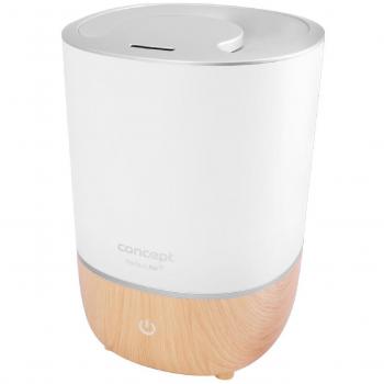 Humidificador de Aire y Difusor de Aromas Ultrasónico Concept ZV1200 Perfect Air 2 en 1 Blanco
