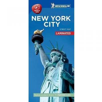 New York - Michelin City Map 9204: Laminated City Plan