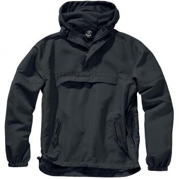 Brandit Light Windbreaker Jacket - Black, Size S to 5XL