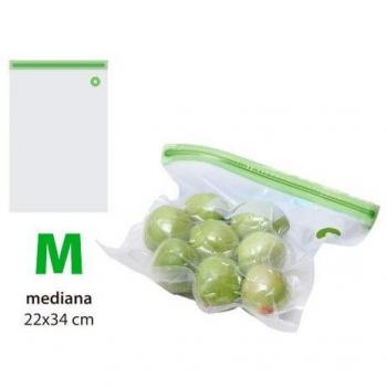 TM Electron Pack 10 Bolsas M 22×34cm para Envasadora al Vacío Aura Fresh
