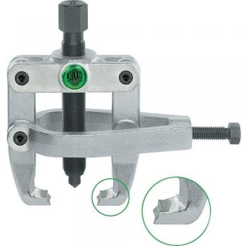 Kukko 204-02 Extractor de rodamientos de 2 patas con abrazadera lateral (90x100 mm) y tornillo lateral de apriete