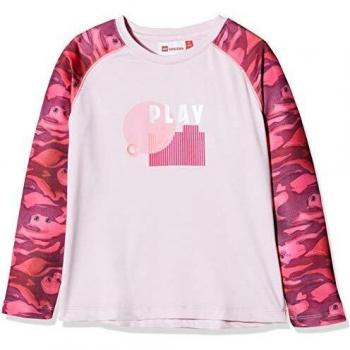 LEGO Wear Duplo Girl THEA 701 Camiseta de Manga Larga, Rosa