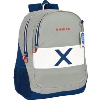 Mochila Escolar Adapt.carro Munich 'College' - Safta