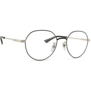 Gucci GG1232OA 003 53 Stylish Eyewear Frames in Black Silver Gray Unisex Size: 53 MM