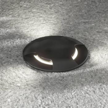 Fumagalli Foco empotrable LED Ceci 160-3L negro CCT