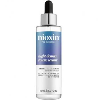 Nioxin Night Density Rescue Serum - No-Rinse Anti-Hair Loss Night Treatment for Thinning Hair, 70 ml