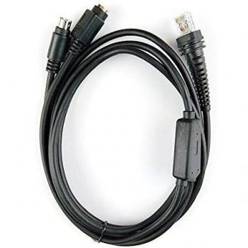 2-Pieza E-Simpo® HHP 1900 PS/2 Cable, para HHP escáner de código de barras 1200G,1202G,1250G,1250GAP,1300G Escáner, CE RoHS