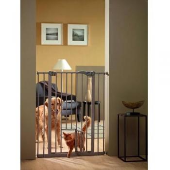 Barrera Savic Dog Barrier con puerta - Alt. 107 cm / 75-84 cm ancho