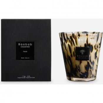 Baobab Collection Pearls Black Scented Candle 16 cm
