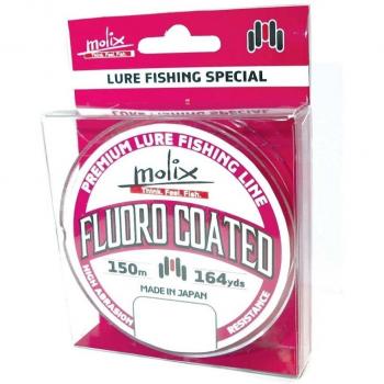 Molix - Fluoro Coated 150, Color Rojo, Talla 0.223 mm