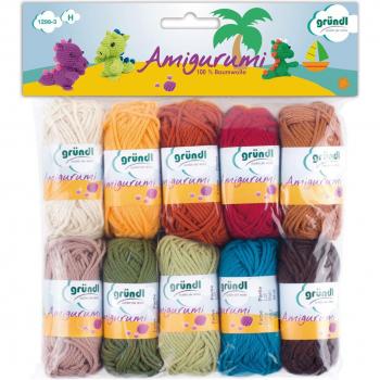 Gründl Amigurumi - Kit III de ganchillo, multicolor