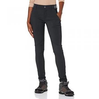 Columbia Windgates Pantalón para Otoño, Mujer, Black, XL/R