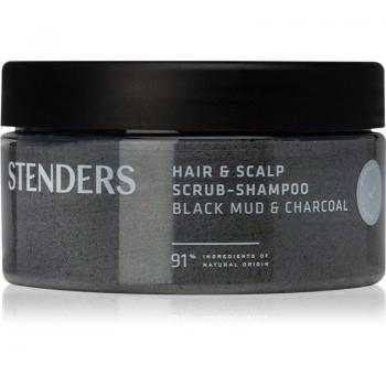 STENDERS Black Mud & Charcoal Hair and Scalp Exfoliating Scrub Shampoo 300 g Unisex