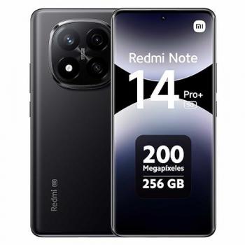 Xiaomi Redmi Note 14 Pro+ 5G Smartphone Dual SIM 8GB RAM 256GB Pantalla AMOLED 6,67 Negro Medianoche