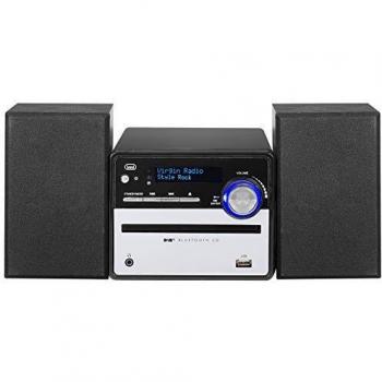 Trevi HCX 10D6-BK Sistema HiFi con Dab, BT, CD, USB, Color: Negro
