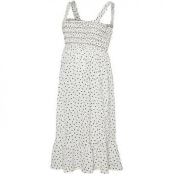 Vestido premamá sin mangas MLESMA Blanco Nieve
