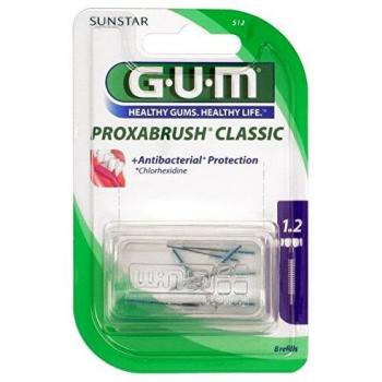 GUM Proxabrush Classic Interdental Brush Refill 1.1mm - 8 Pieces