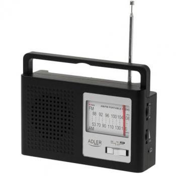 Radio Portátil AM/FM Adler 1909 con Antena