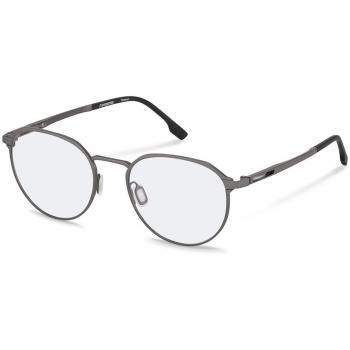 Rodenstock R7150 C Armazones para Hombre Plateadas con lentes recetados de 51 mm en color Silver