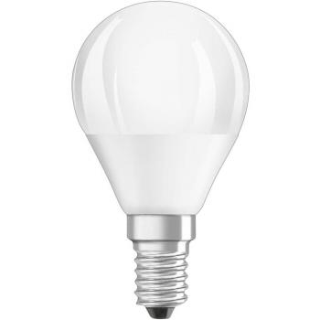 Bombilla LED Esférica Opaca E14 5.5W 2700K 470lm Bellalux