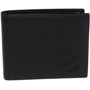 Pepe Jeans Relief Monedero, 0.12 litros, Color Negro