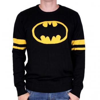 Batman Logo Jersey Negro M