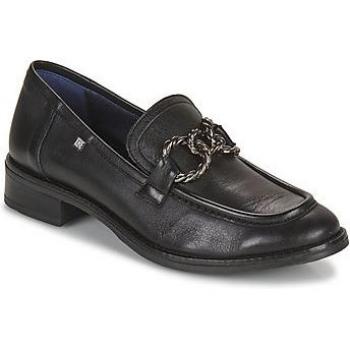 Mocasines de cuero D9117 para mujer con detalle de borlas
