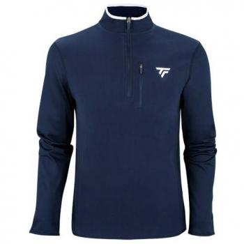 Sudadera Polar Tecnifibre 1/2 Cremallera Azul para Hombre